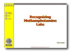 Recognizing Methamphetamine Labs